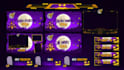 design an animated stream overlay for youtube, twitch, kick