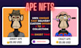 create nft collection with ape style