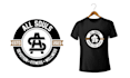 design a monogram gym and fitness logo for your brand