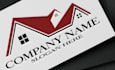 design a professional modern real state logo
