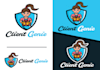 design a modern education and graduation logo