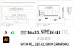 prepare detail shop drawings for aluminium, steel and shower cubicle design