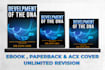 design professional paperback, ebook , audio and hard cover