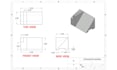 create 2d technical drawing, engineering drawing, mechanical drawing, autocad
