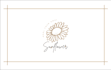 design an luxury boho line art logo