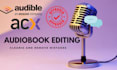 do audiobook fixing, audiobook editing and remove mistakes