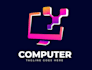 design high quality computer logo with free source files