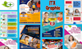 design unique school poster education tuition poster, flyer