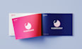 design logo and brand identity with full branding kit and brand style guidelines
