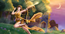 draw your detailed character with an exquisite background