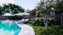 design your modern pool and backyard in realistic 3d