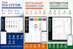 develop online pos system, restaurant ms, distribution ms