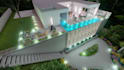 design and render swimming pool, backyard, villa landscape