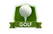 design high quality golf logo in high definition