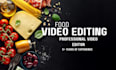 edit food videos for your restaurant commercial