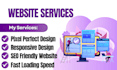 convert figma or PSD to wordpress, wix, or webflow website