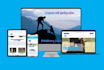 build modern wordpress landing page, sales page, lead page using elementor pro