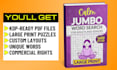 create KDP ready word search puzzle book for amazon publishing