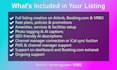 list your property on airbnb booking com and vrbo