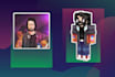 create professional custom minecraft skins