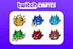 create custom twitch emotes, sub badges
