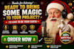 record a custom santa claus voice over message for christmas