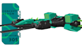 draw high quality spaceship concept