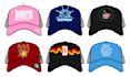 make snapback designs, dad hats, and modern style trucker hats