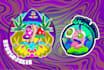 design a trippy, psychedelic, music logo design