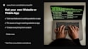 do frontend developer create website in html CSS javascript bootstrap