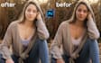 professionally beautify and remove dirt from  image