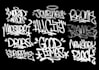 make graffiti tag with spray paint textures for your logo