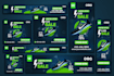 design awesome web banners ads, header, flyer and cover