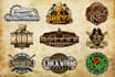 create steampunk themed logo
