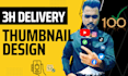 design smart logo youtube thumbnail design