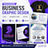 create attractive business name, poster, card and logo designs