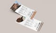 design editable boarding pass ticket surprise airline gift