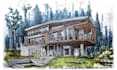 draw an architectural sketch for commercial use