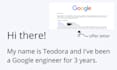 write you a tech resume, as a google software engineer