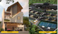 create architectural design with floor plans and 3d