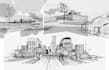 do architectural, concepts sketches