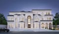 design architecture 3d rendering modern and classic villa