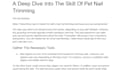 write SEO optimized dog articles and pet blog