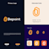 do technology blockchain website software security logo design
