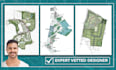 draw a site plan, plot plan, plat map, master plan, location plan