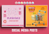 design attractive social media posts