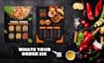 do unique food menu design, restaurant menu, drink bar menu