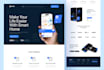 do figma website design, framer design, website ui design
