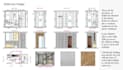 provide 2d renders with elevations and 3d for the same