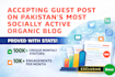 write guest post with link building for serp enhancement